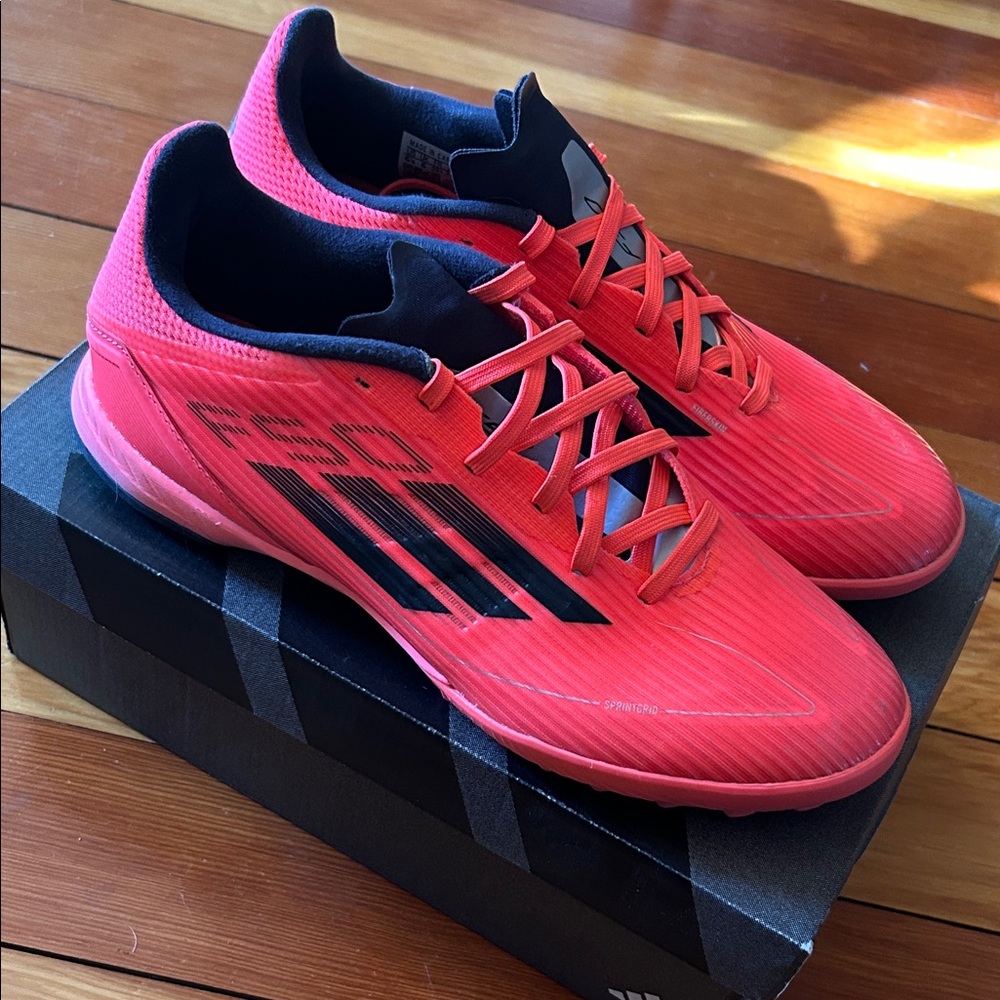 Adidas Boys F50 indoor turf shoes size 6.5